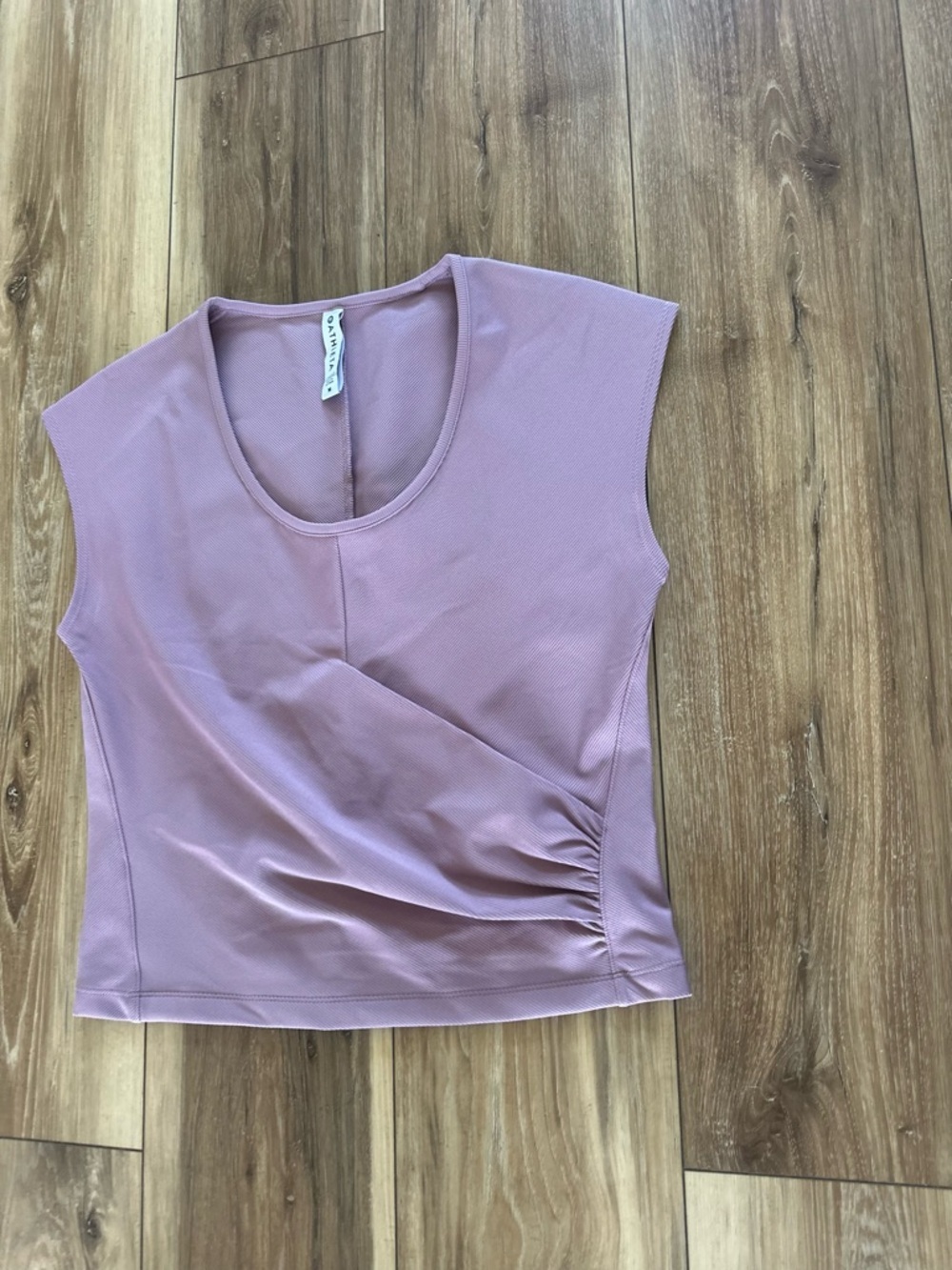 Athleta womens bayview wrap cap sleeve top size medium - Picture 4 of 6